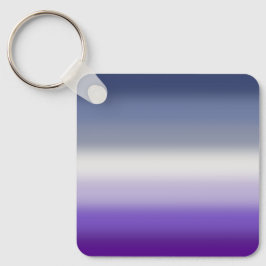 Chaveiro Sinalizador do Orgulho Lésbico do Botão Gradiente 