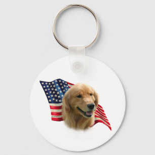 Chaveiro Sinalizador do ouro Retriever