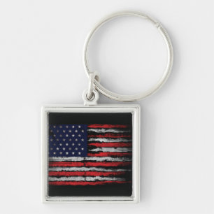 Chaveiro Sinalizador Grunge U.S.A