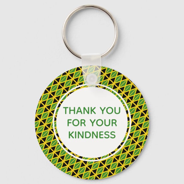 Chaveiro Sinalizador Jamaica Personalizado (Frente)