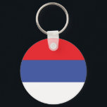Chaveiro Sinalizador Republika Srpska<br><div class="desc">Bandeira Patriótica da República Srpska.</div>