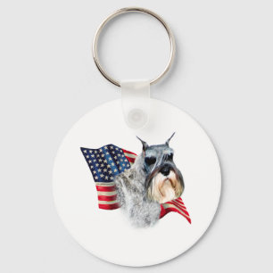 Chaveiro Sinalizador Standard Schnauzer