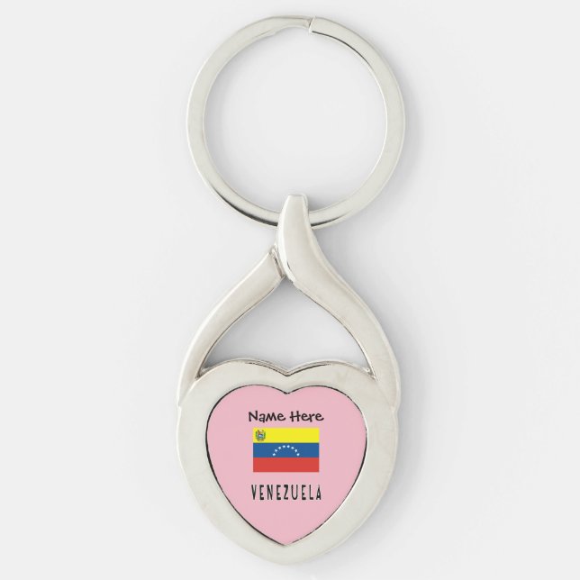 Chaveiro Sinalizador venezuelano personalizado (Frente)
