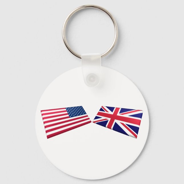 Chaveiro Sinalizadores US & United Kingdom (Frente)