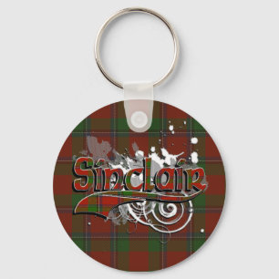 Chaveiro Sinclair Tartan Grunge