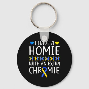 Chaveiro Sindroma Atenção Eu Tenho Um Chrom Homie Extra