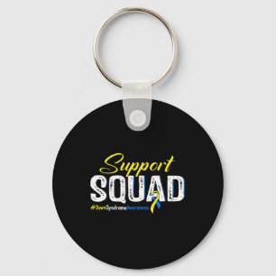 Chaveiro Síndrome de Squad Down Sensibilização Ribb Azul E