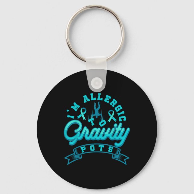 Chaveiro Síndrome dos potes Sensibilização Disautonomia Dis (Frente)