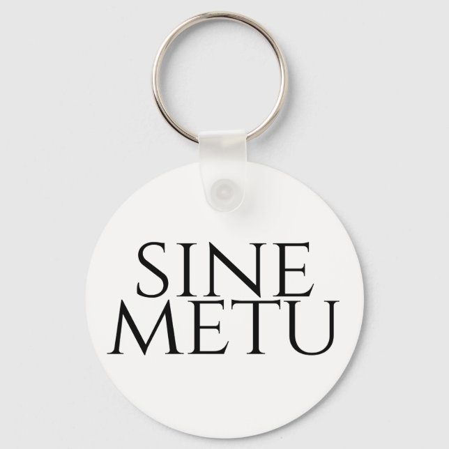 Chaveiro Sine Metu - Sem Medo (Frente)