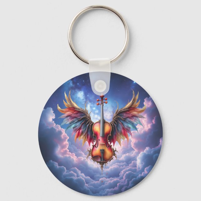 Chaveiro Sinfonia dos Céus ao Luar (Frente)