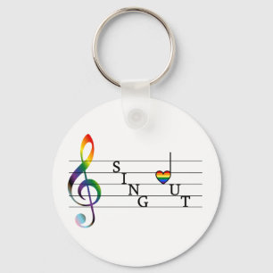 Chaveiro Sing Out Pride