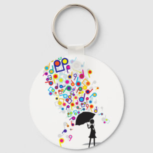 Chaveiro Singin na chuva