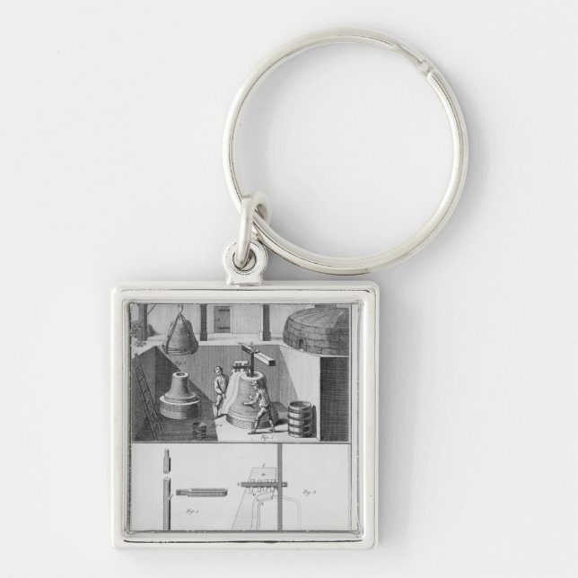 Chaveiro Sinos da carcaça, ilustração 'de Encyclopedia (Frente)