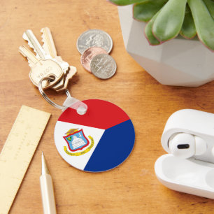 Chaveiro Sint Maarten flag