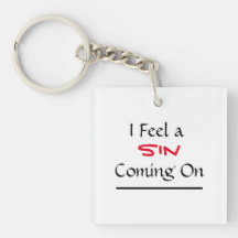 "Sinto Um Pecado A Chegar" Frase