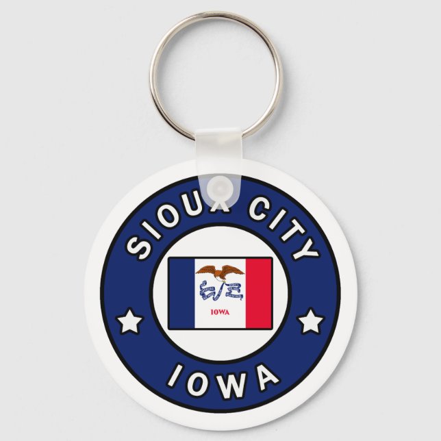 Chaveiro Sioux City Iowa (Frente)