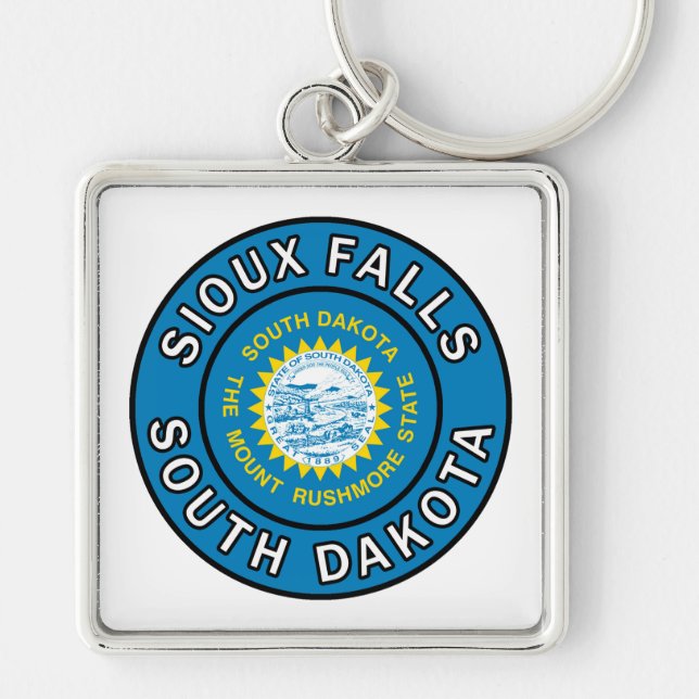 Chaveiro Sioux Falls South Dakota (Frente)