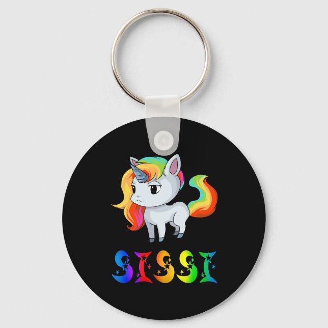 Chaveiro Sissi Unicorn (Frente)