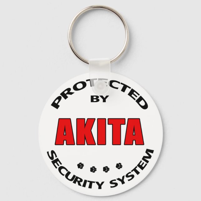 Chaveiro Sistema de segurança Akita (Frente)