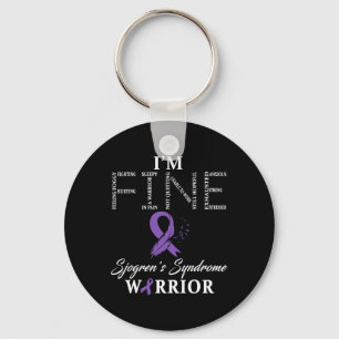 Chaveiro Sjogren's Syndrome Warrior I'm Fine Down Syndrome