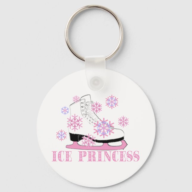 Chaveiro Skate da Princesa de Gelo (Frente)