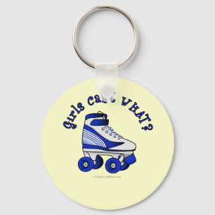 Chaveiro Skate Roller Derby - Azul