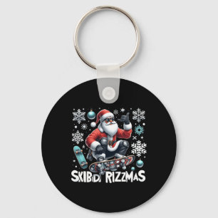 Chaveiro Skate Skibidi Rizzmas Holiday Skibidi Rizzmas