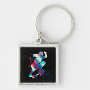 Chaveiro Skateboarder Feminina