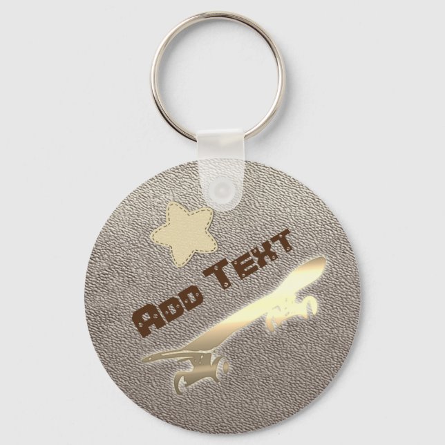 Chaveiro Skater Personalizado legal (Frente)