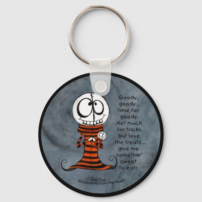 Chaveiro Skeletal Head Goody (Frente)