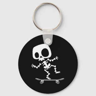 Chaveiro Skeletboard Skateboard Halloween Costume Divertido