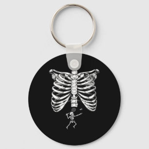 Chaveiro Skeleton Badminton Gravidez Halloween Chutagem de 