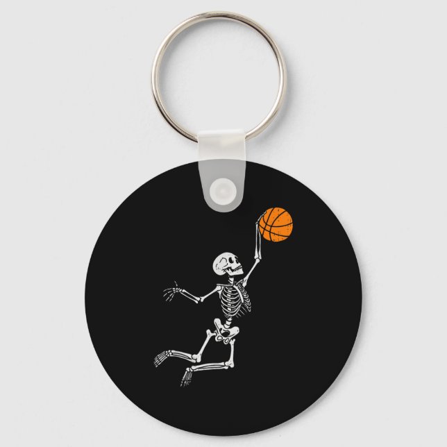 Chaveiro Skeleton Basball Halloween Figurume Mens Boys Te (Frente)
