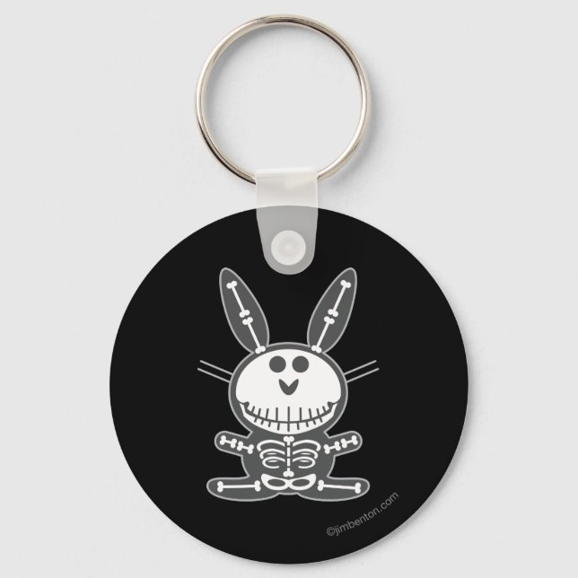 Chaveiro Skeleton Bunny (Frente)