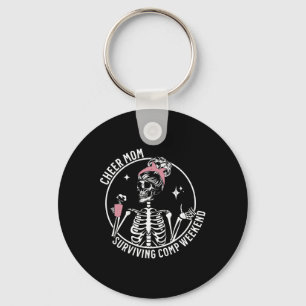 Chaveiro Skeleton Café Saúde Mãe Sobrevivendo Comp Weekend