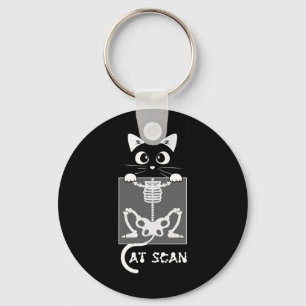 Chaveiro Skeleton Cat Scan Ct Scaning Engraçado X Ray Pun M