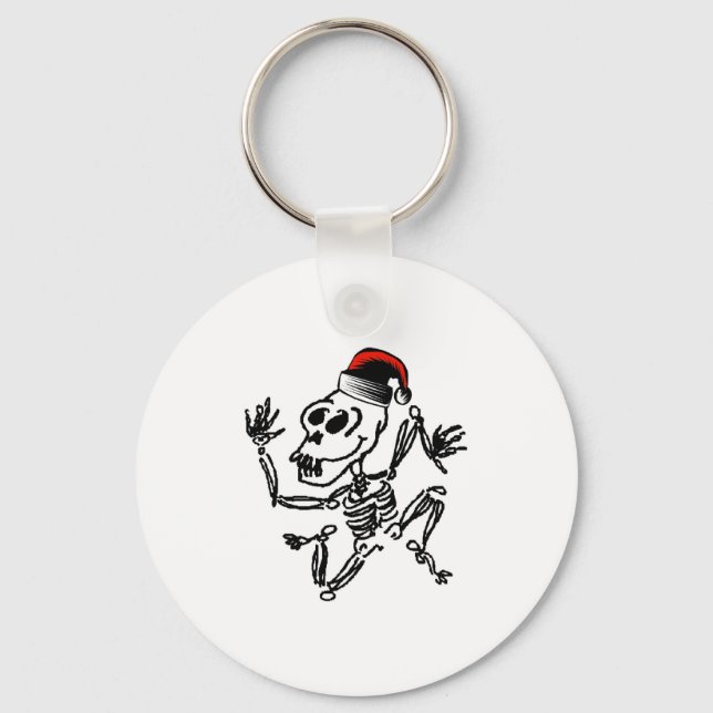 Chaveiro Skeleton Christmas (Frente)