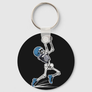 Chaveiro Skeleton Football Halloween Men