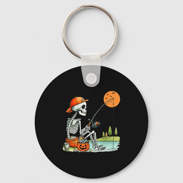 Chaveiro Skeleton Girl Bebendo Café Sinal Gráfico F (Frente)