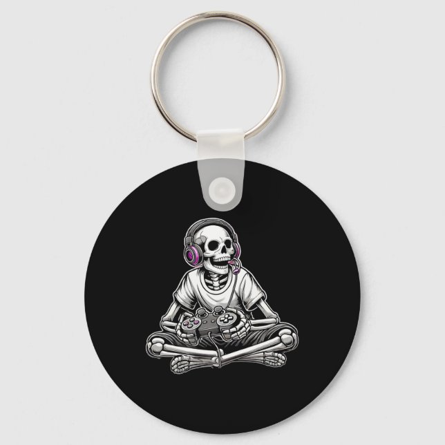 Chaveiro Skeleton Halloween (Frente)