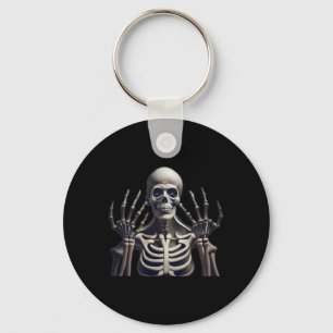 Chaveiro Skeleton Halloween Para Mulheres Crianças