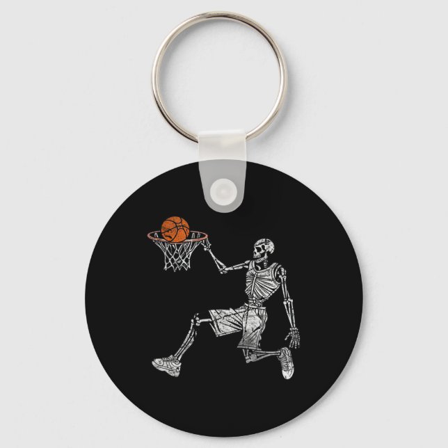 Chaveiro Skeleton Halloween Sketll Player Dunler (Frente)