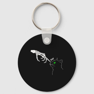 Chaveiro Skeleton Hand Boop no Dia de as Bruxas engraçado d