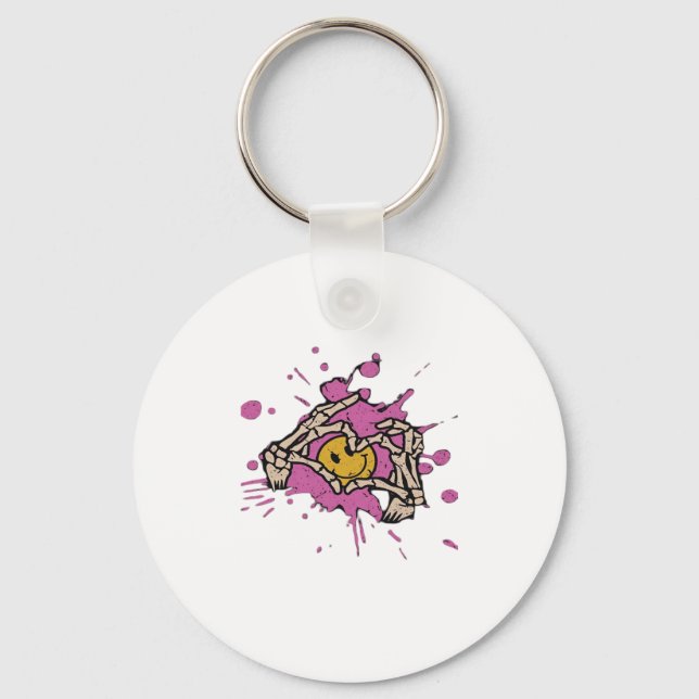 Chaveiro Skeleton Hand Heart Show Classic (Frente)