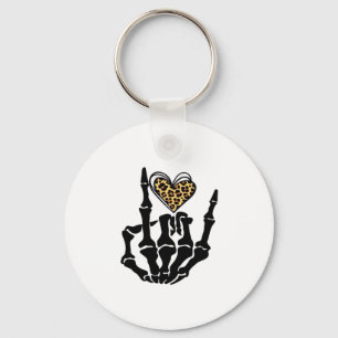Chaveiro Skeleton Heart Hands Classic