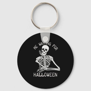Chaveiro Skeleton Me Esperando Pelo Dia das Bruxas