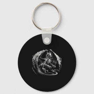 Chaveiro Skeleton Mythic Dragon Brething Fantasy Ha