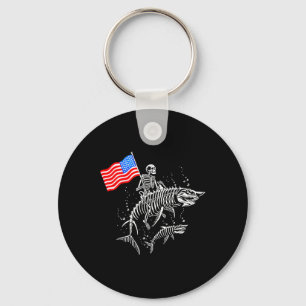 Chaveiro Skeleton Ride Shark 4 De Julho
