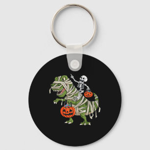 Chaveiro Skeleton Riding Mummy T Rex Halloween Meninas K