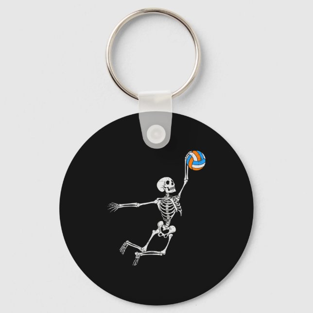 Chaveiro Skeleton Volleyball Halloween Costume Boys Teens G (Frente)